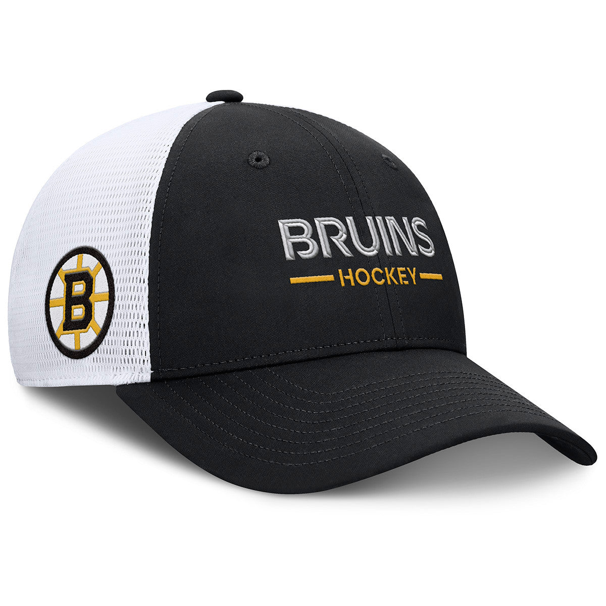 Fanatics Boston Bruins Authentic Pro Rinkside Structured Meshback Hat