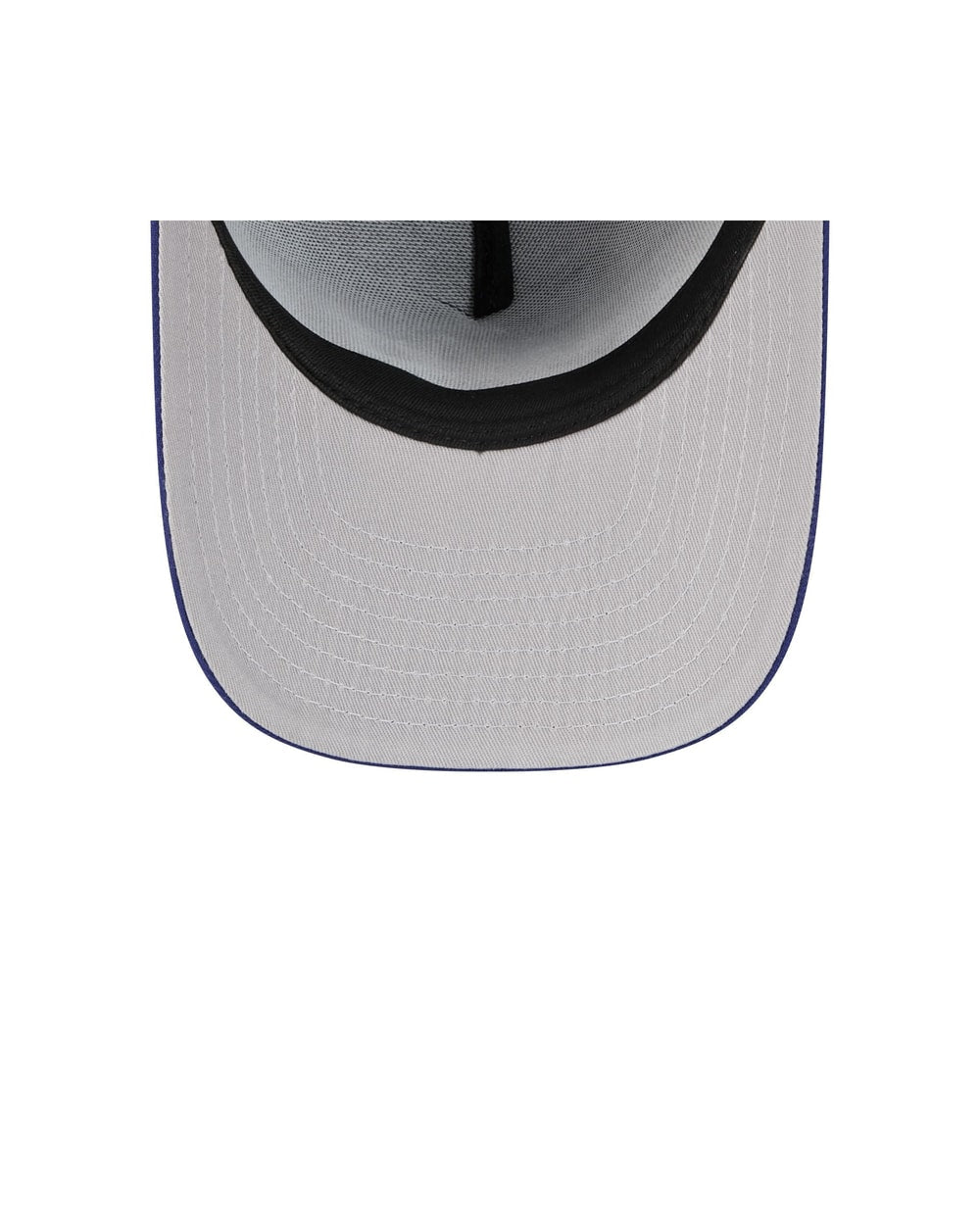 New Era Los Angeles Dodgers MLB 2026 Cartoon A-Frame 59FIFTY junior fitted hat, under-visor view