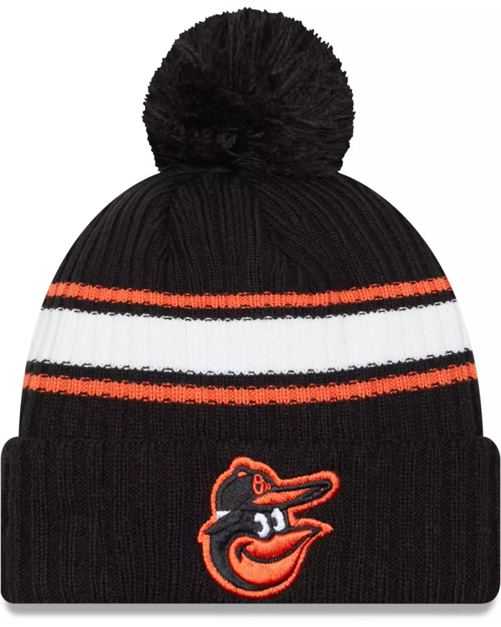 MLB Cuffed Knit Fold Toque Black