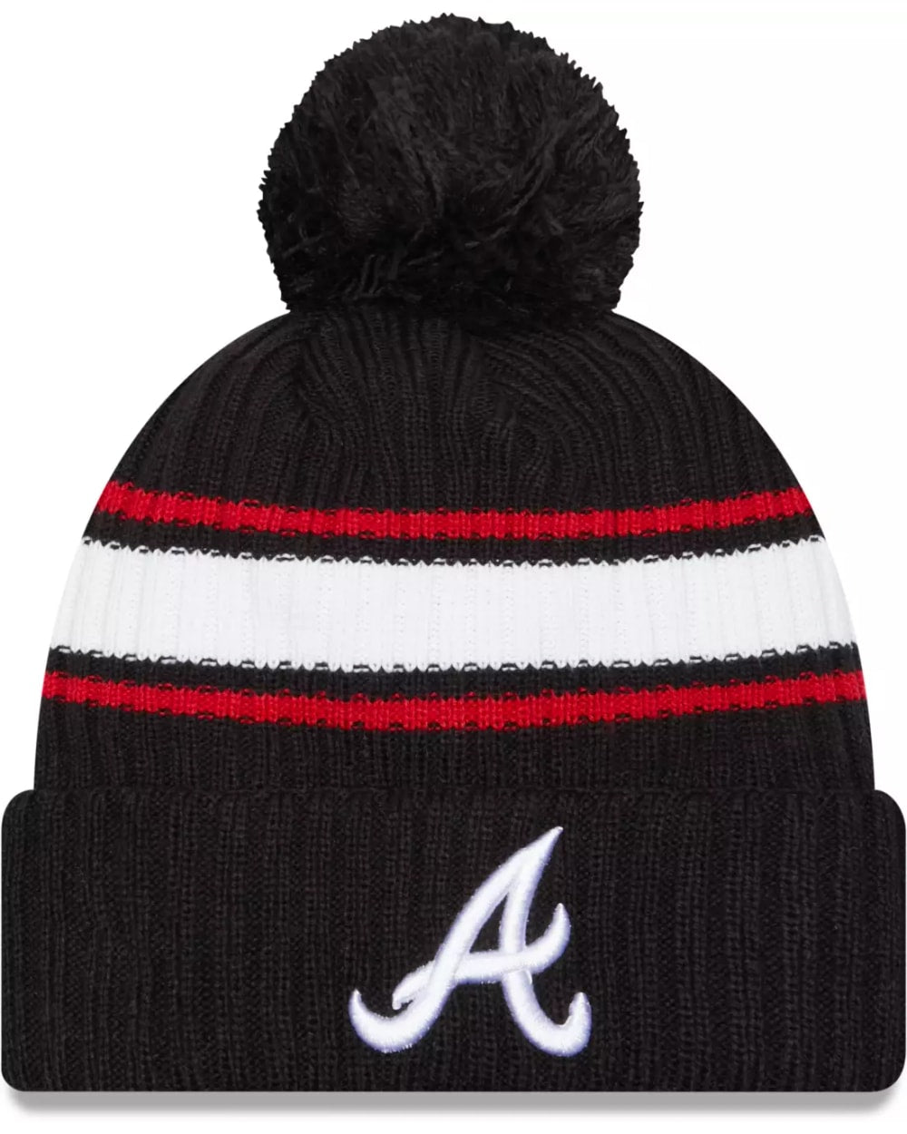 MLB Cuffed Knit Fold Toque Black