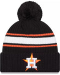 MLB Cuffed Knit Fold Toque Black