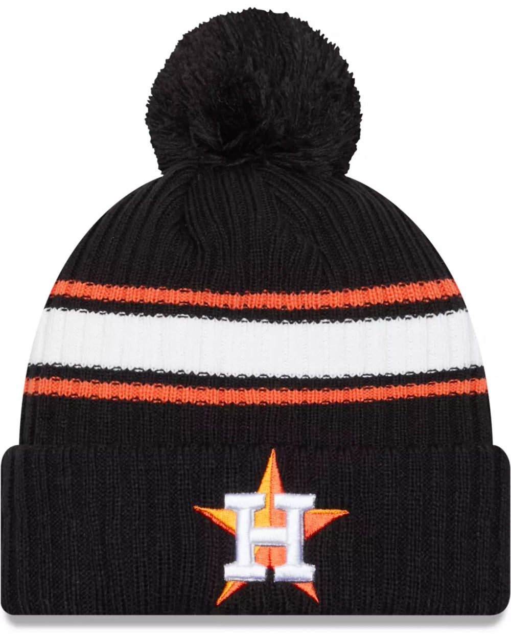 MLB Cuffed Knit Fold Toque Black