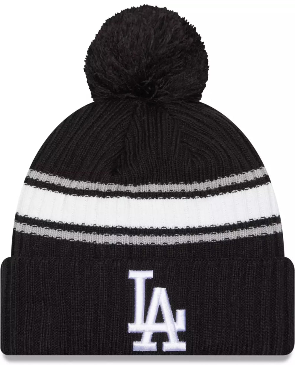 MLB Cuffed Knit Fold Toque Black