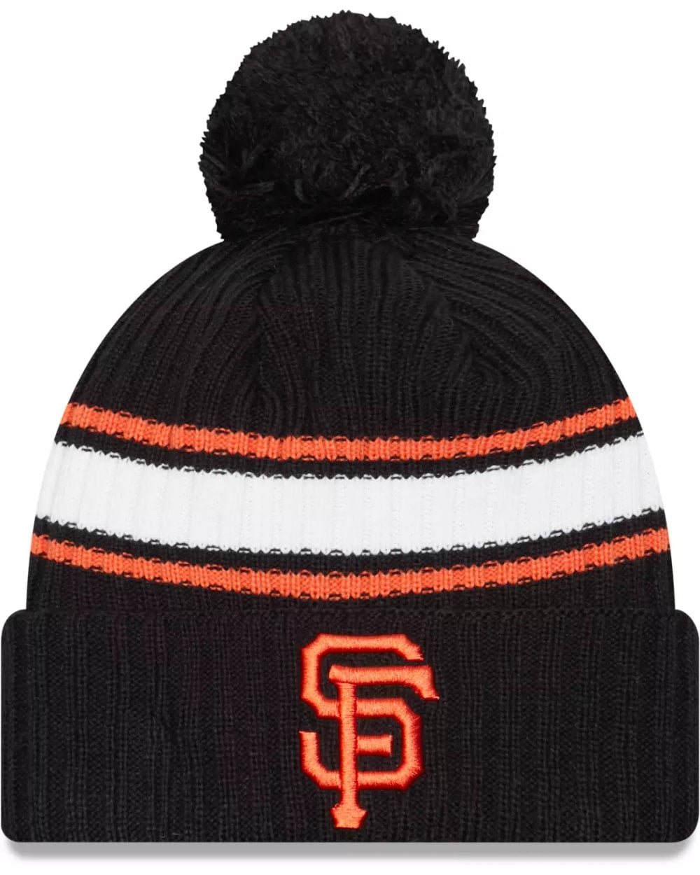 MLB Cuffed Knit Fold Toque Black