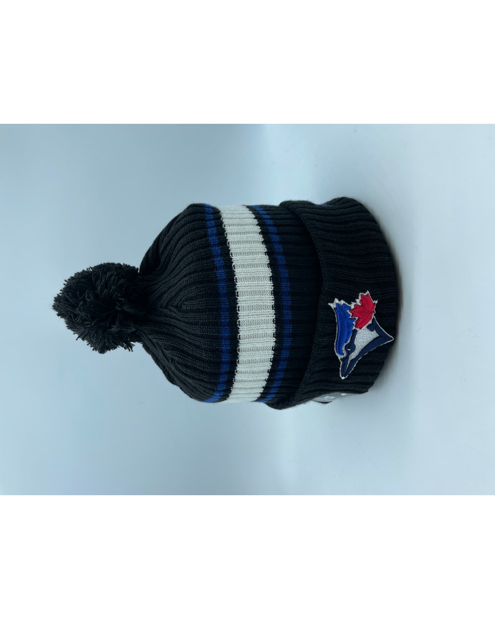 MLB Cuffed Knit Fold Toque Black