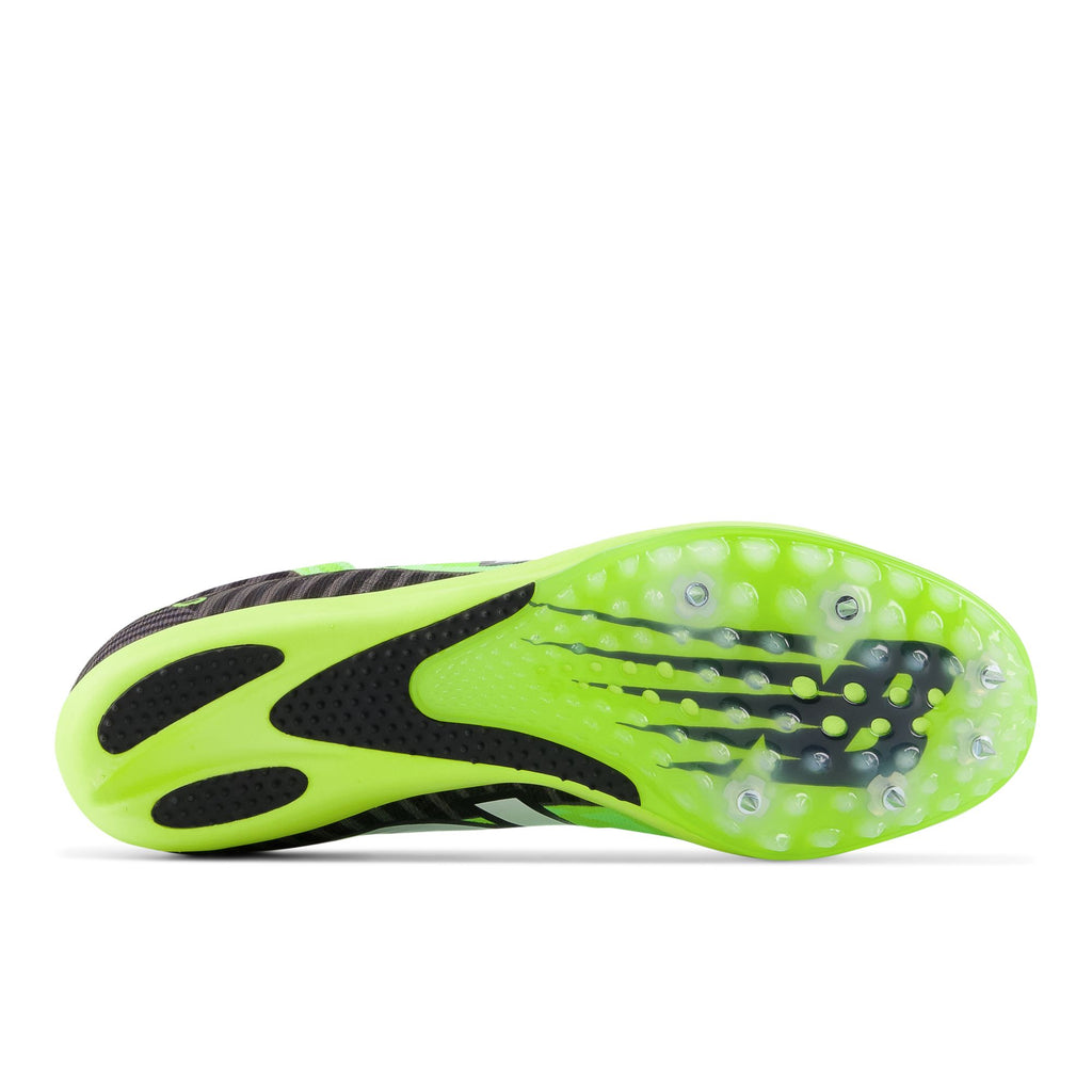 New Balance Men's MD500 v9 Lime spike plate