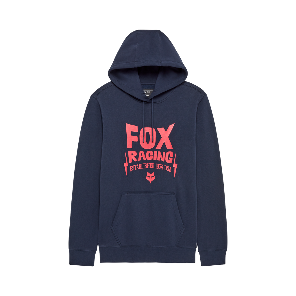 Fox Men's Bolt Pullover Hoodie - Midnight Blue - Front