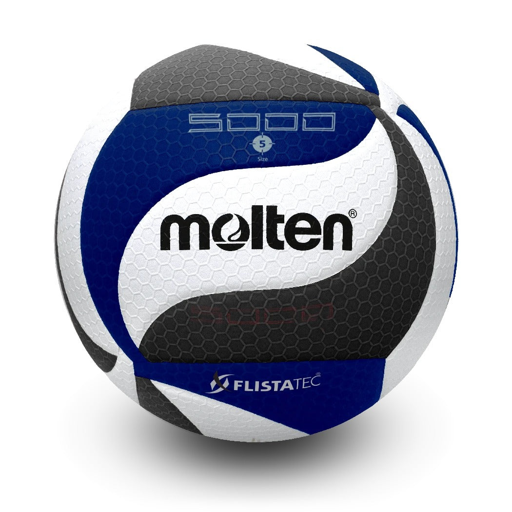 Molten V5M5000 Flistatec Volleyball - Black/Blue