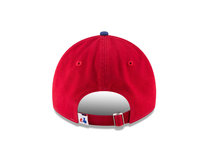Montreal Expos Tricolor 9TWENTY Cooperstown Adjustable Hat