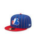 Montreal Expos 11757 Birdcage 59FIFTY Fitted Hat