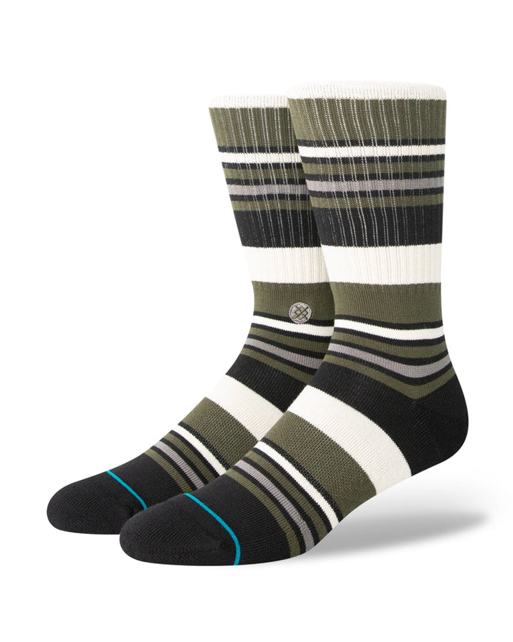 Mossy Crew Socks