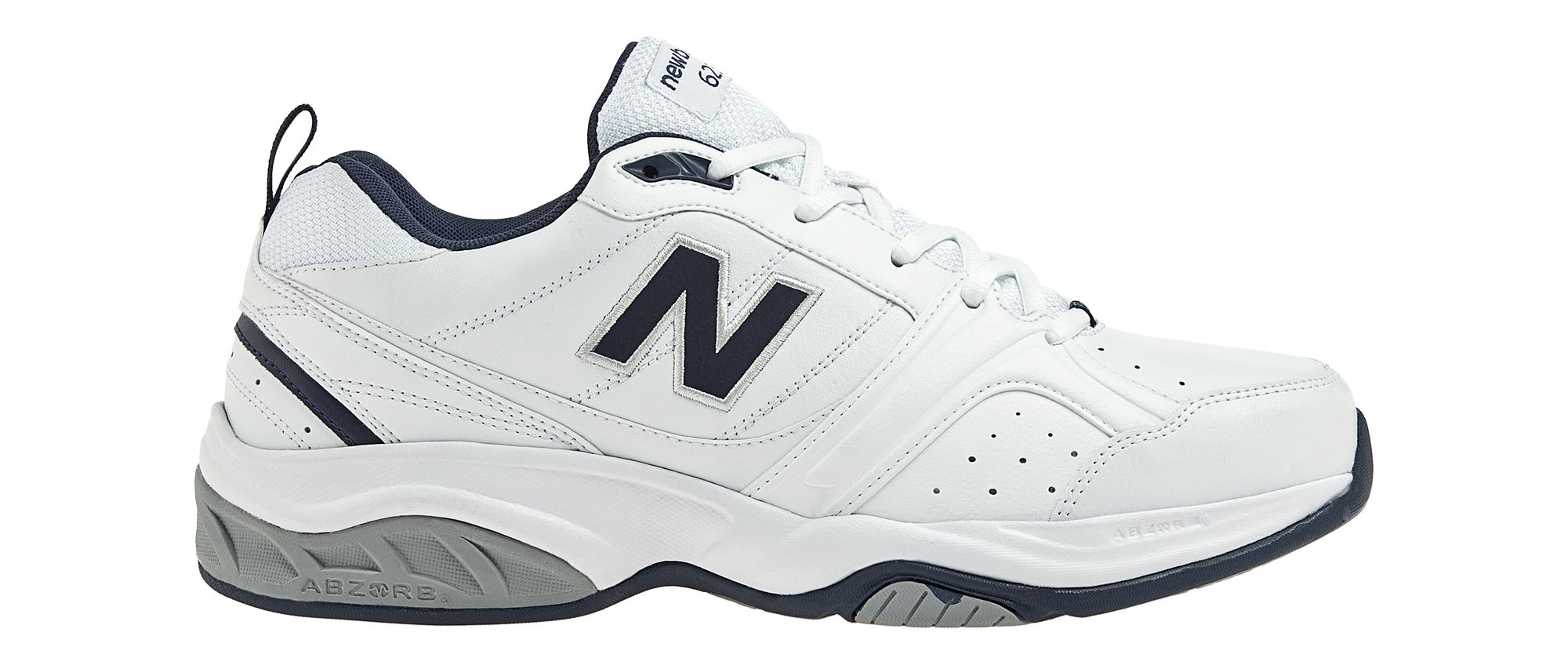 New Balance Men's 623 v2 White/Navy lateral