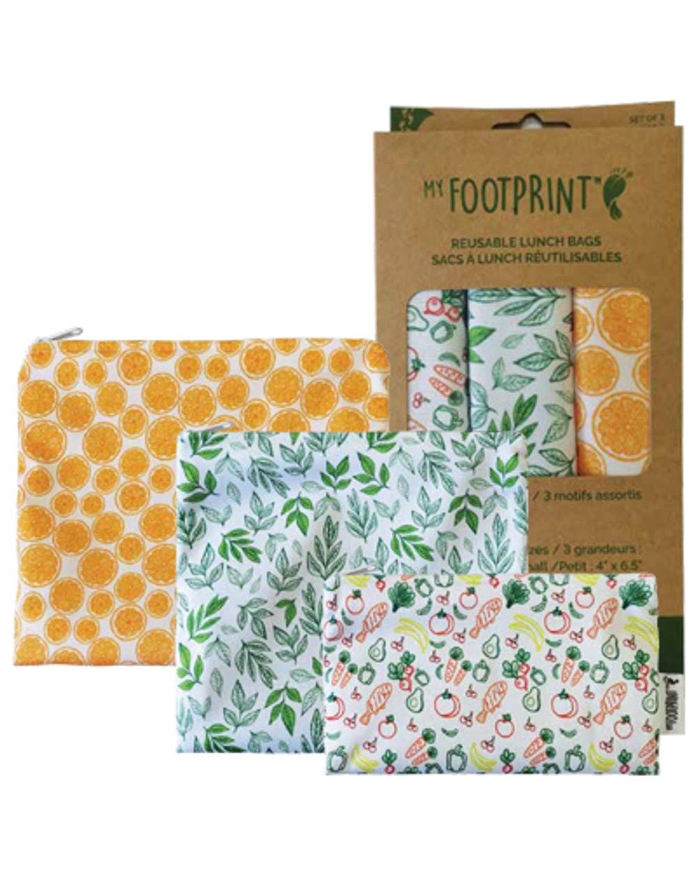 MY FOOT REUSABLE LUNCH BAG