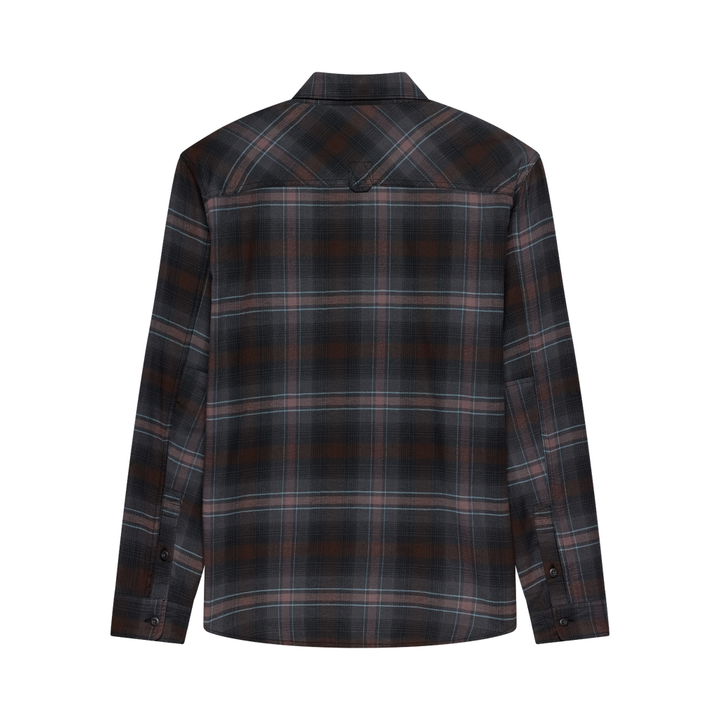 Fox Men's Survivalist Stretch Flannel Long Sleeve Shirt - Black