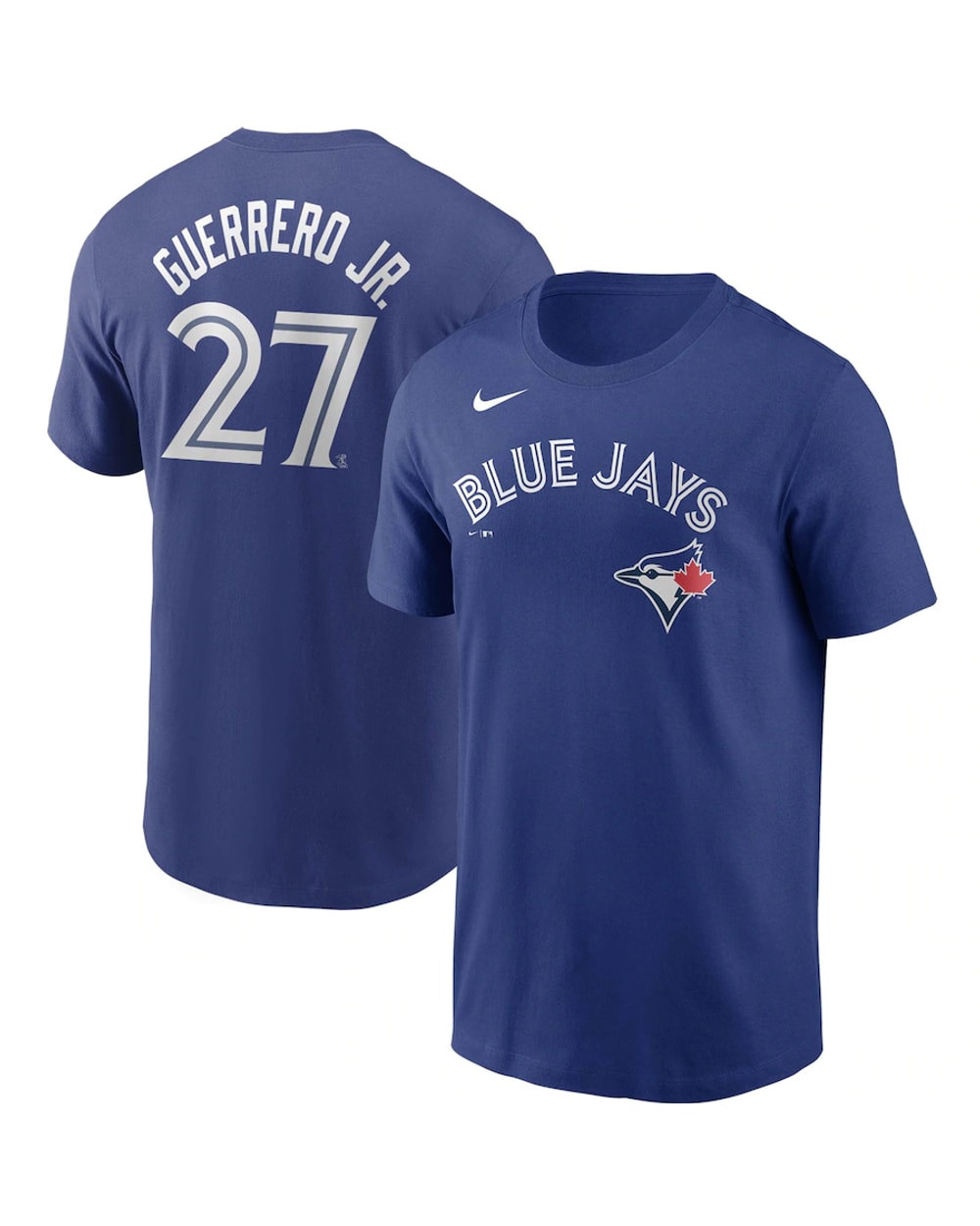 Fanatics Toronto Blue Jays Name & Number Valdimir Guerrero Jr. Royal T-Shirt