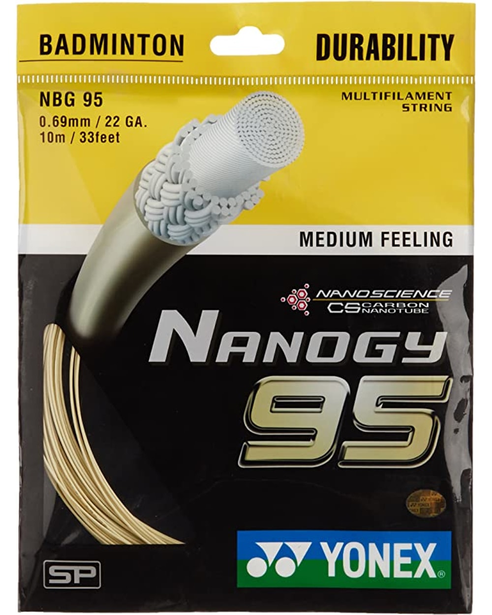 Nanogy 95 10m Badminton String