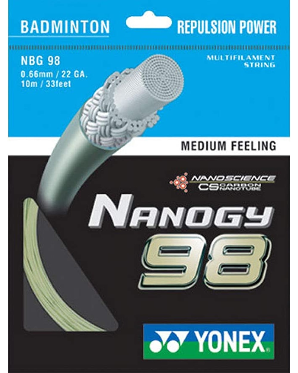 Nanogy 98 10m Badminton String