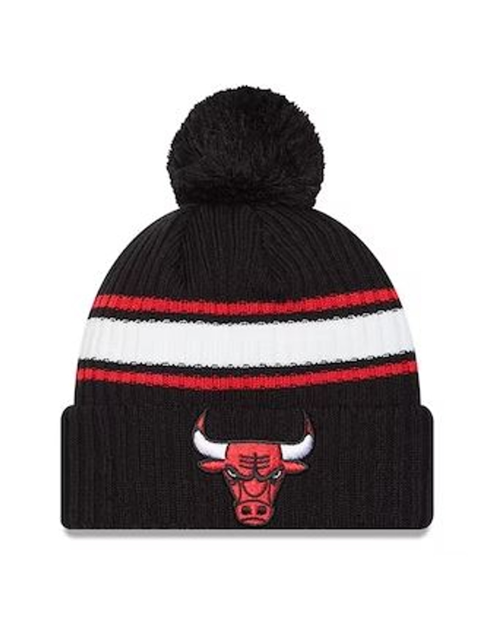 NBA Knitfold E3 Stripe Cuffed Pom Knit Toque