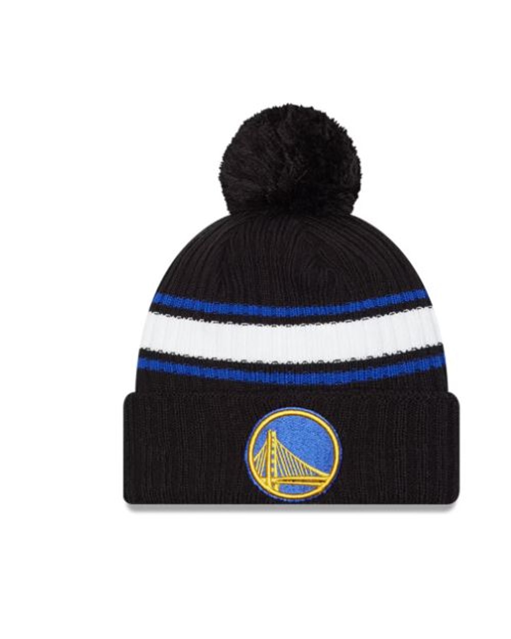 NBA Knitfold E3 Stripe Cuffed Pom Knit Toque