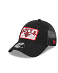 NBA Plate Oversized Patch Trucker 9FORTY Adjustable Hat