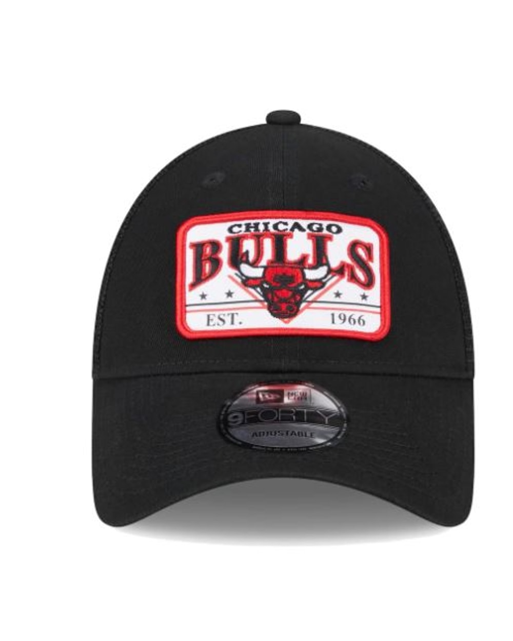 NBA Plate Oversized Patch Trucker 9FORTY Adjustable Hat