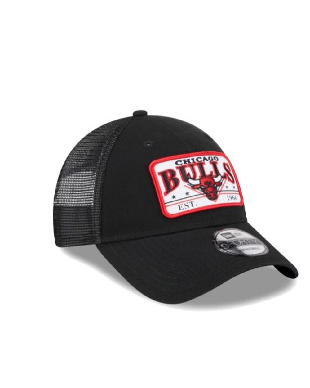 NBA Plate Oversized Patch Trucker 9FORTY Adjustable Hat