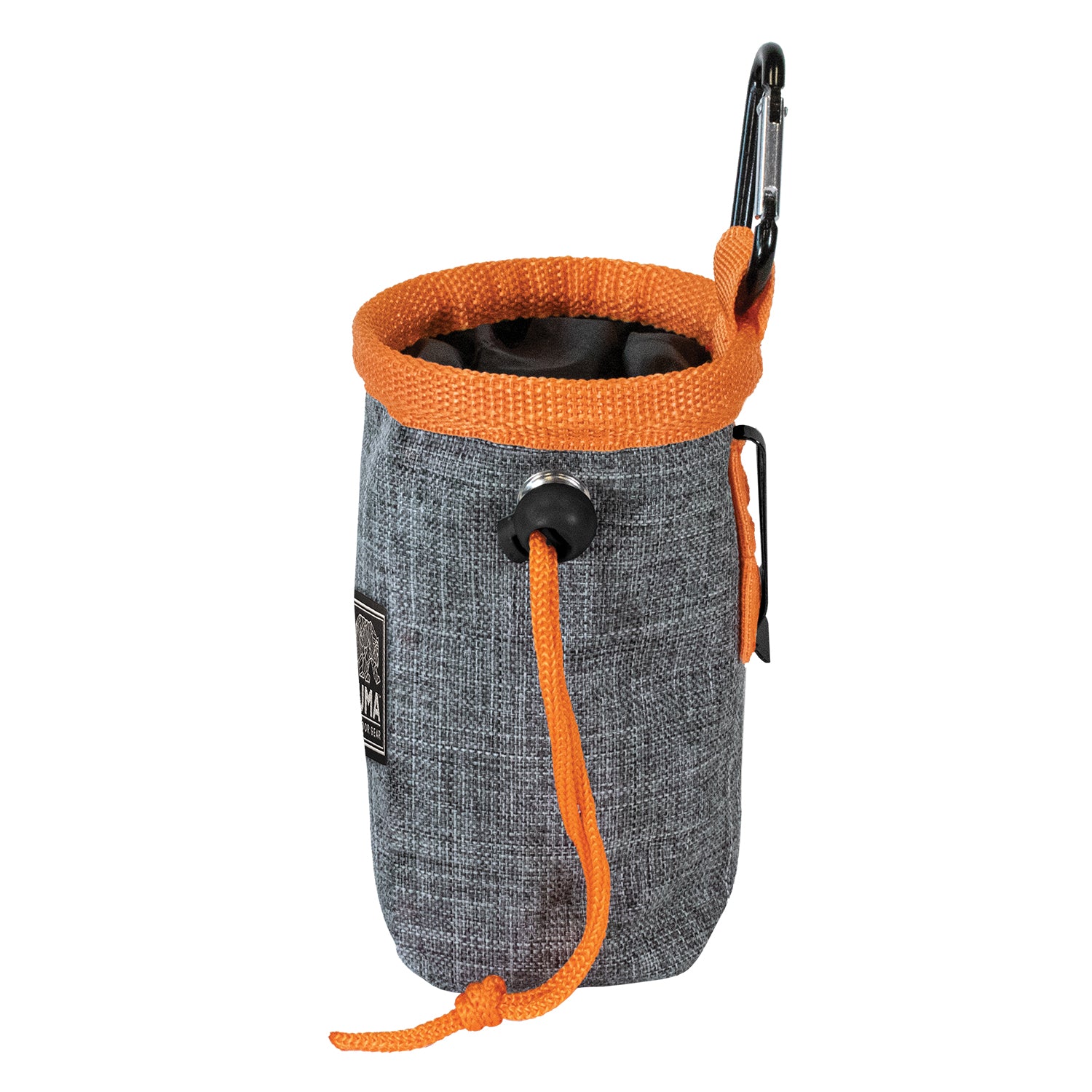 Kuma Good Dog Treat Pouch - GREY/ORANGE