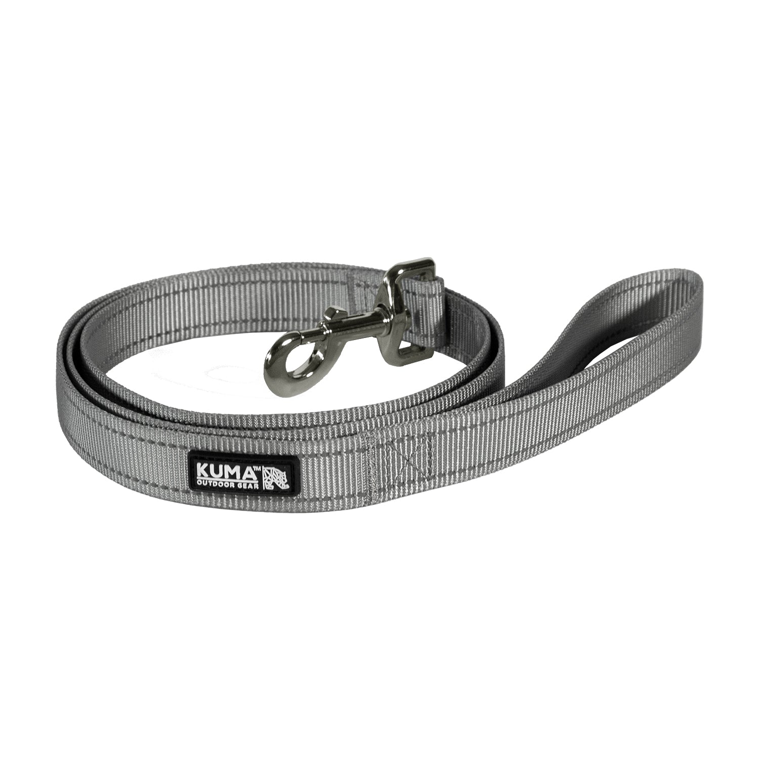 Kuma Lazy Bear Dog Leash - HEATHER GREY