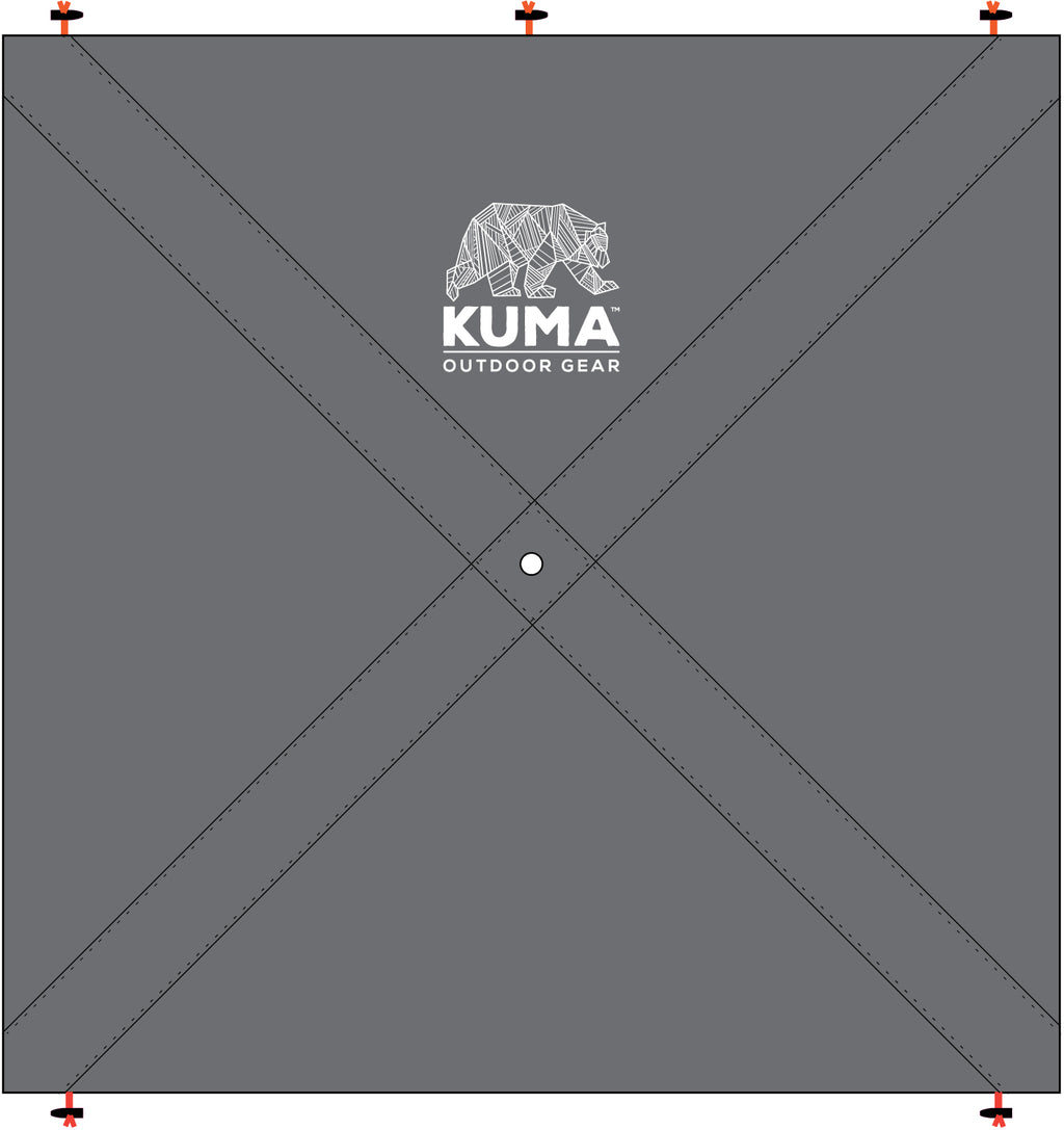 Kuma Bear Den Gazebo Privacy Panel