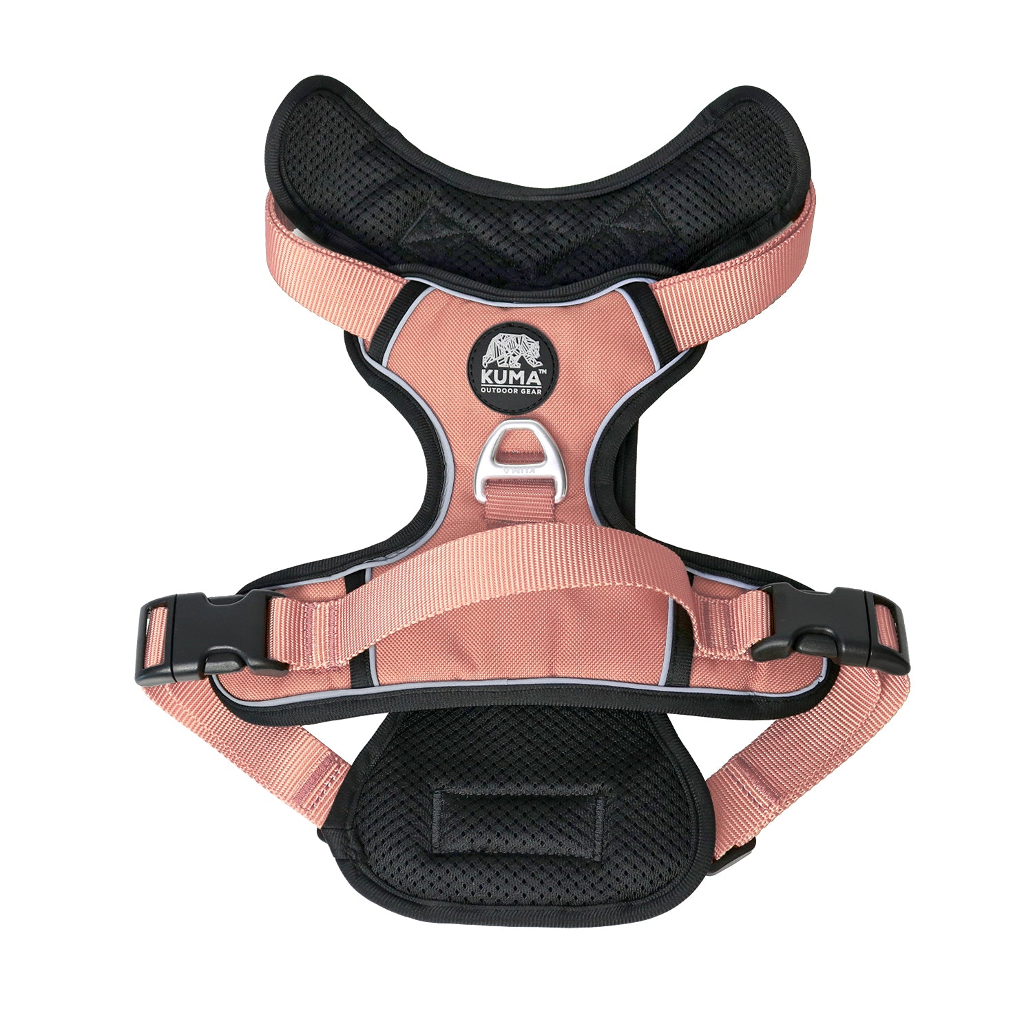 Kuma Lazy Bear Dog Harness - FLAMINGO