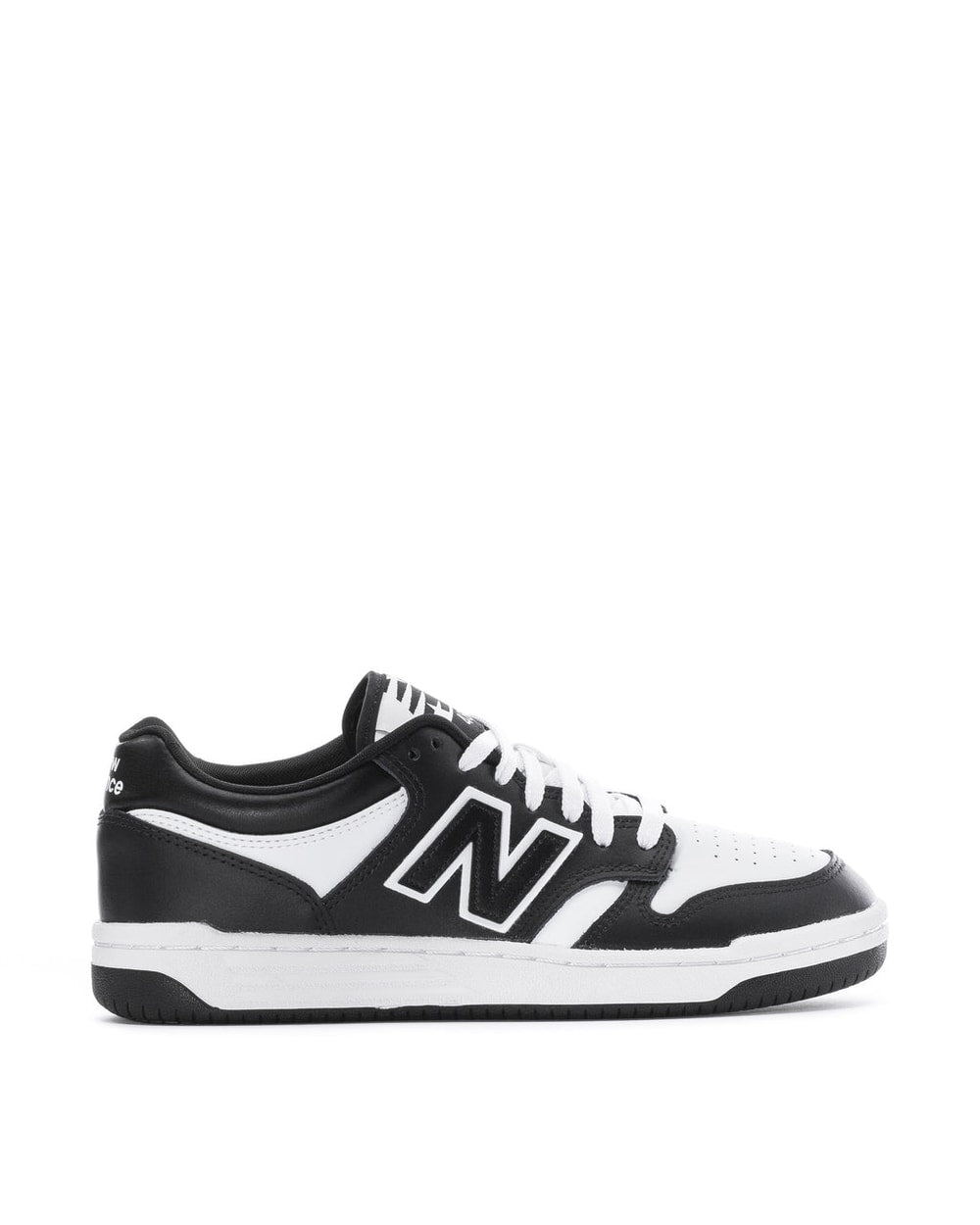 New Balance Kid's 480 Sneakers - Black/White/Black