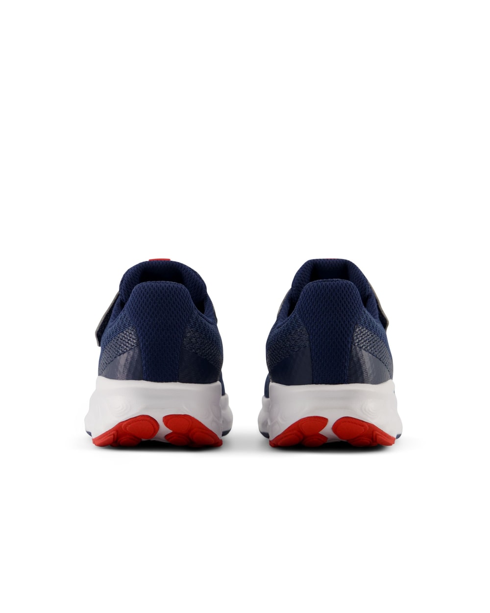New Balance Kids' 520 Hook & Loop Navy/Red outsole