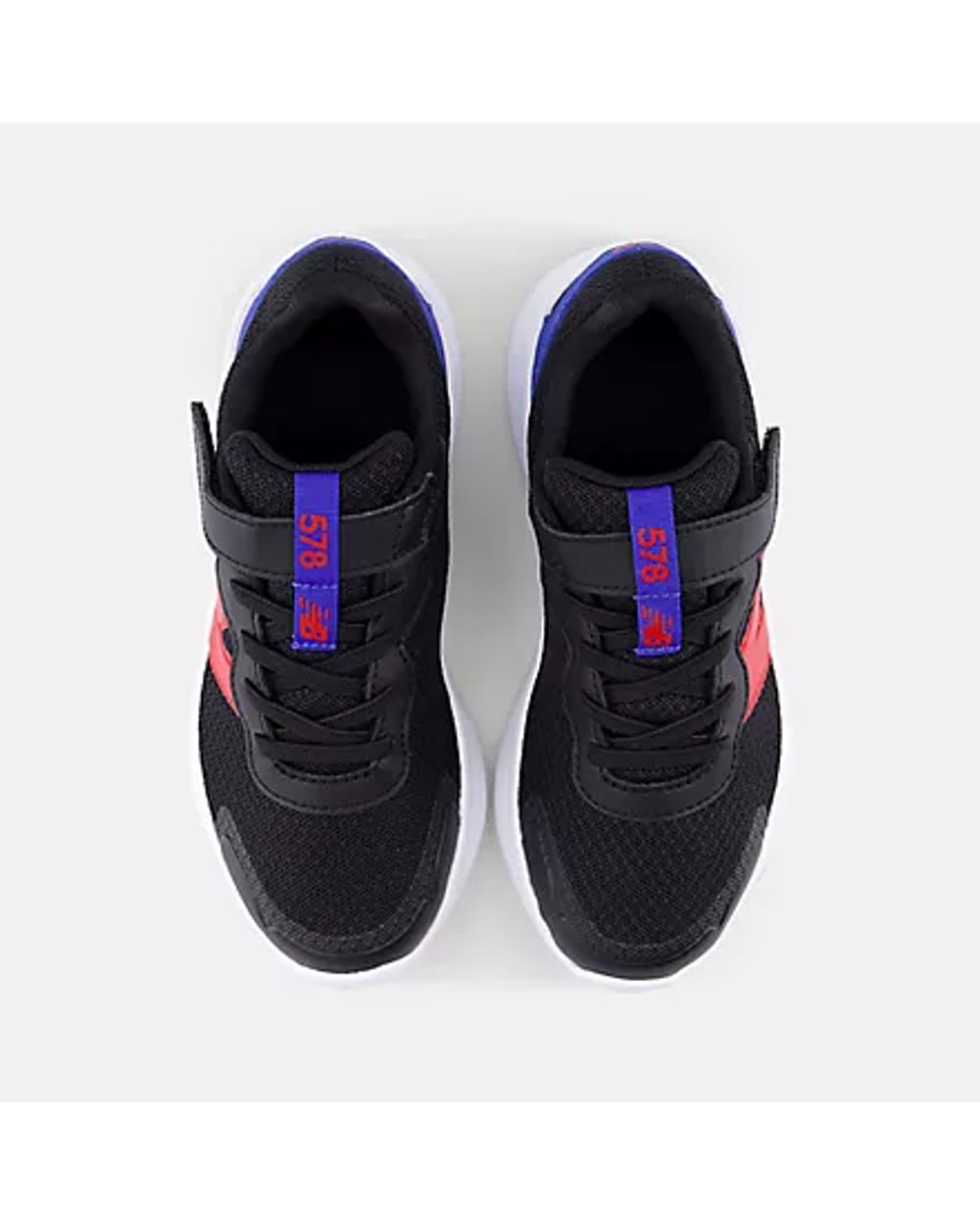 New Balance Little Kids 578v1 Bungee Lace with Top Strap Sneakers