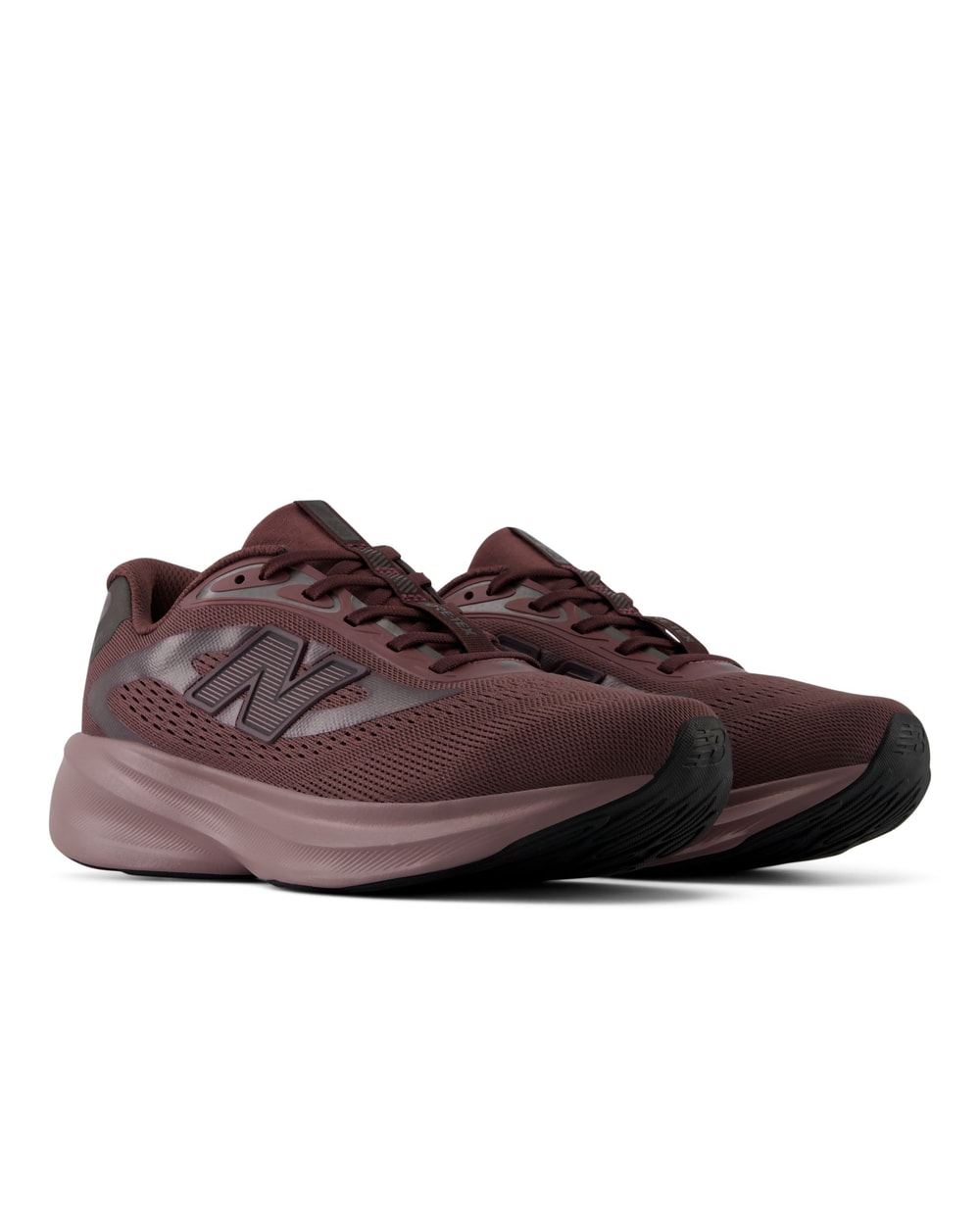 New Balance Women's Fresh Foam 680 V9 GORE-TEX Running Shoes - Fast Track/Cherry, front three-quarter view