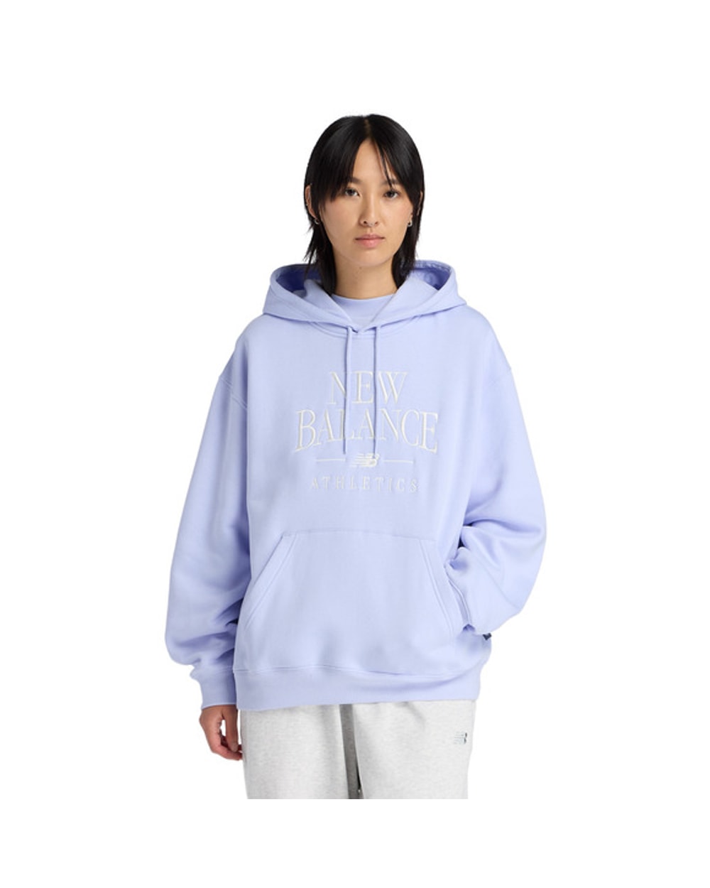 New Balance Women's Linear Her Fleece Hoodie
