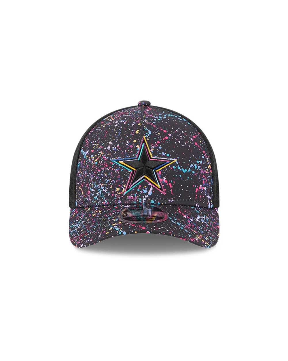 New Era Dallas Cowboys 2025 Crucial Catch 9FORTY M-Crown A-Frame Trucker Hat