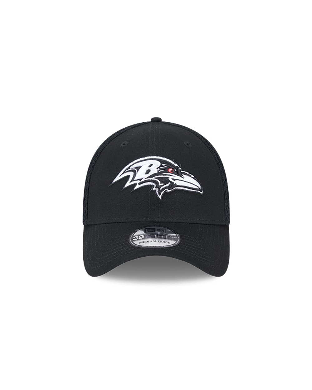 New Era Baltimore Ravens Black Main Neo 39THIRTY Flex Hat