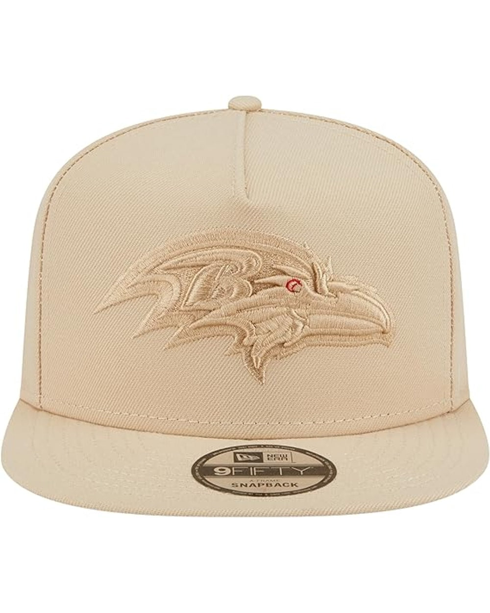 New Era Baltimore Ravens Light Beige Color Pack A-Frame 9FIFTY Snapback Hat