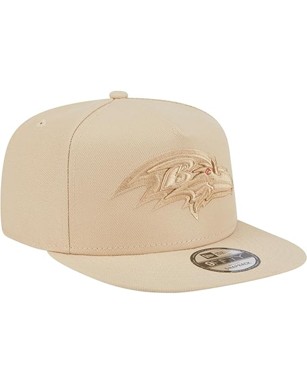 New Era Baltimore Ravens Light Beige Color Pack A-Frame 9FIFTY Snapback Hat