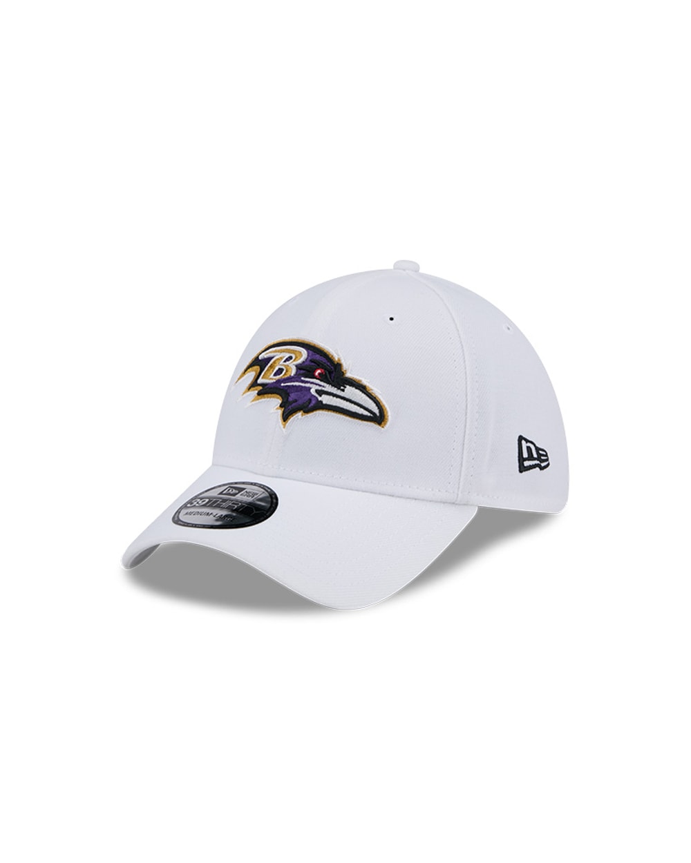 New Era Baltimore Ravens White Main Neo 39THIRTY Flex Hat