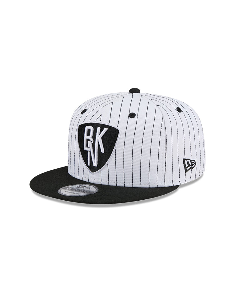 New Era Brooklyn Nets Deceptor Pinstripe 9FIFTY Snapback Hat