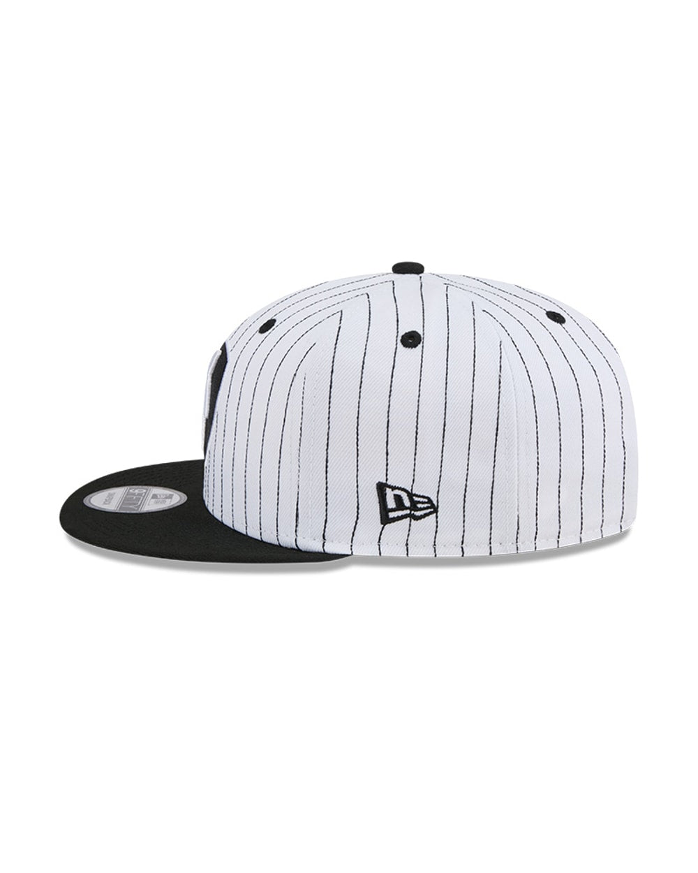 New Era Brooklyn Nets Deceptor Pinstripe 9FIFTY Snapback Hat