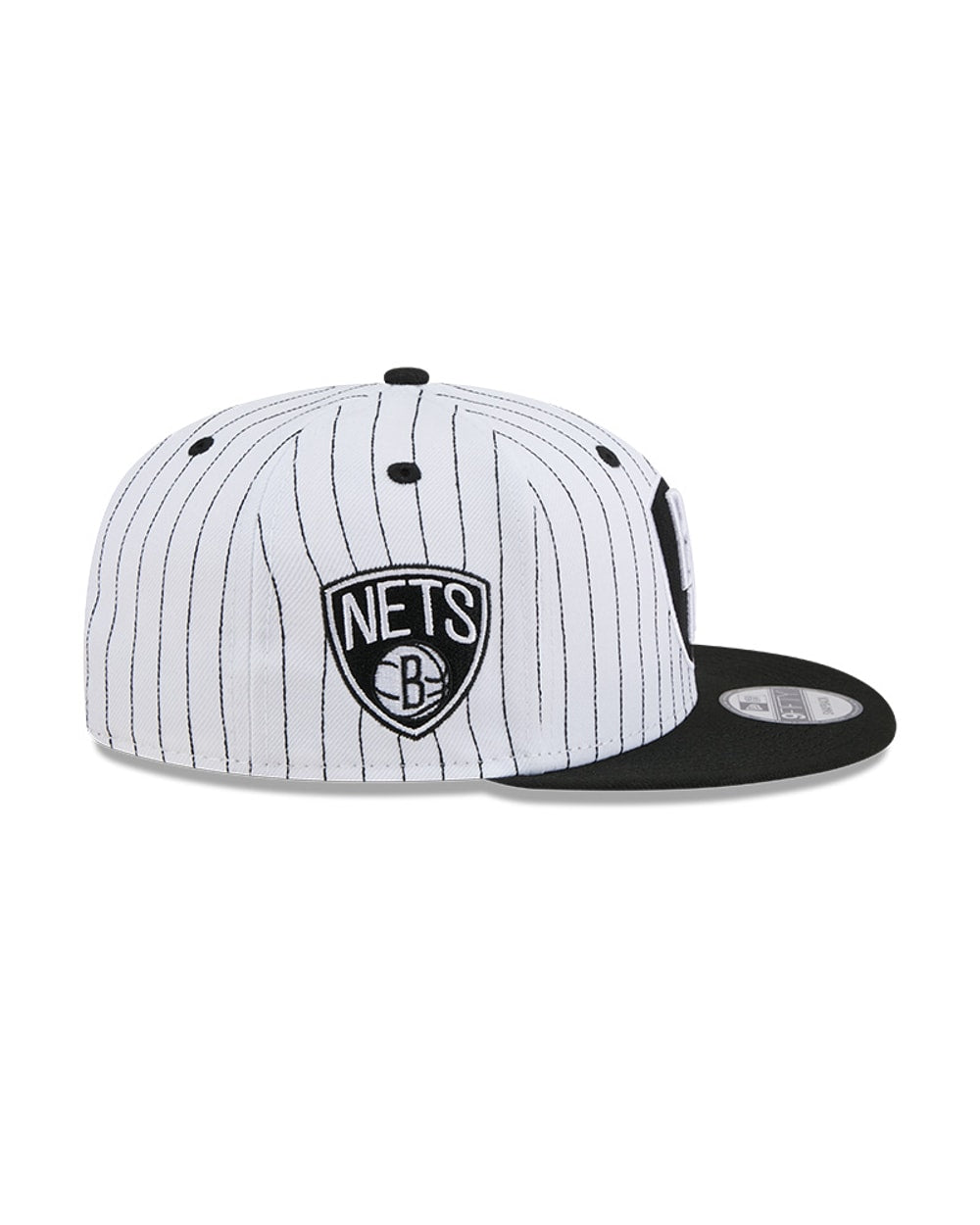 New Era Brooklyn Nets Deceptor Pinstripe 9FIFTY Snapback Hat