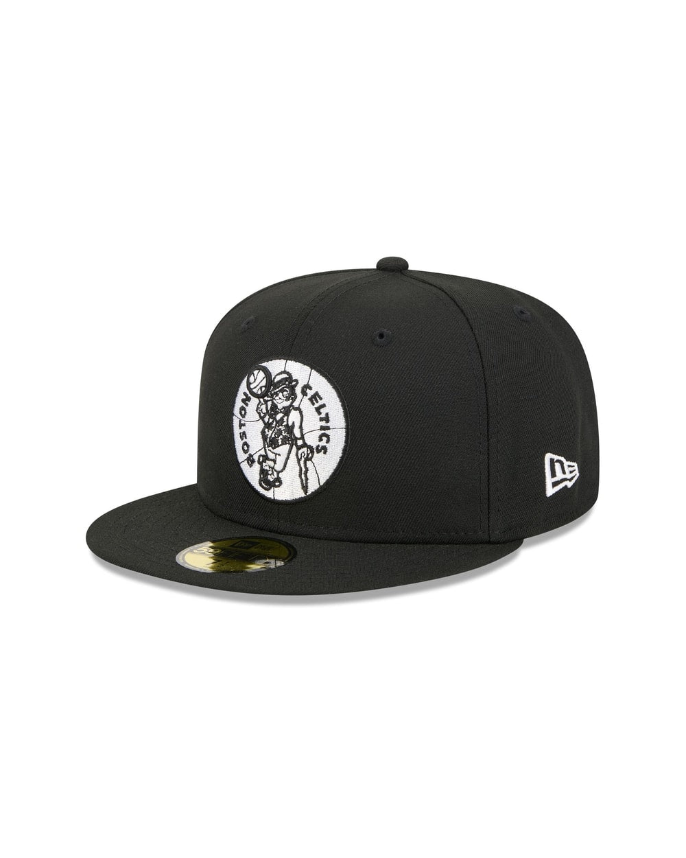 New Era Boston Celtics Hardwood Classics Black 59FIFTY Fitted Hat