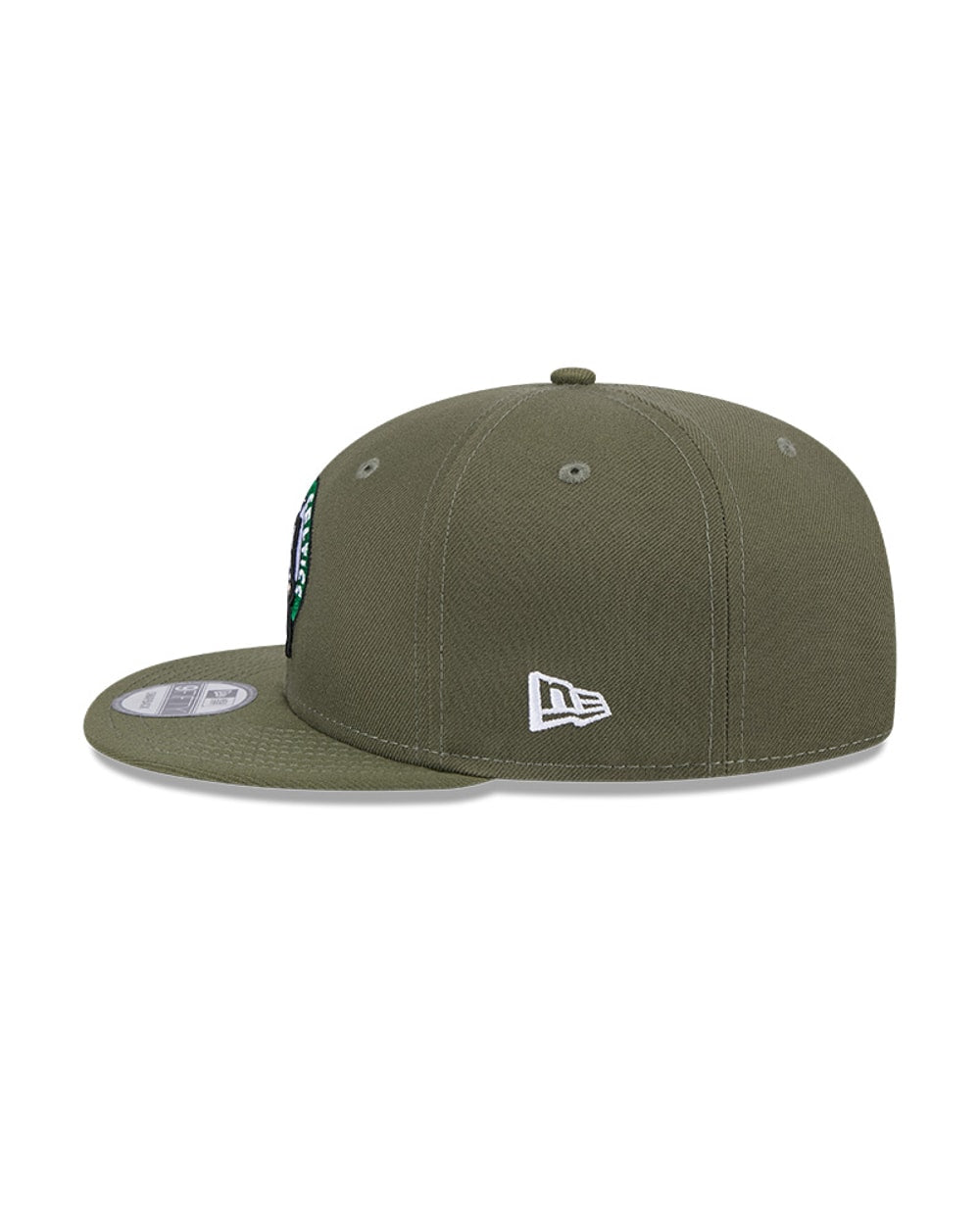 New Era Boston Celtics Olive 9FIFTY Snapback Hat