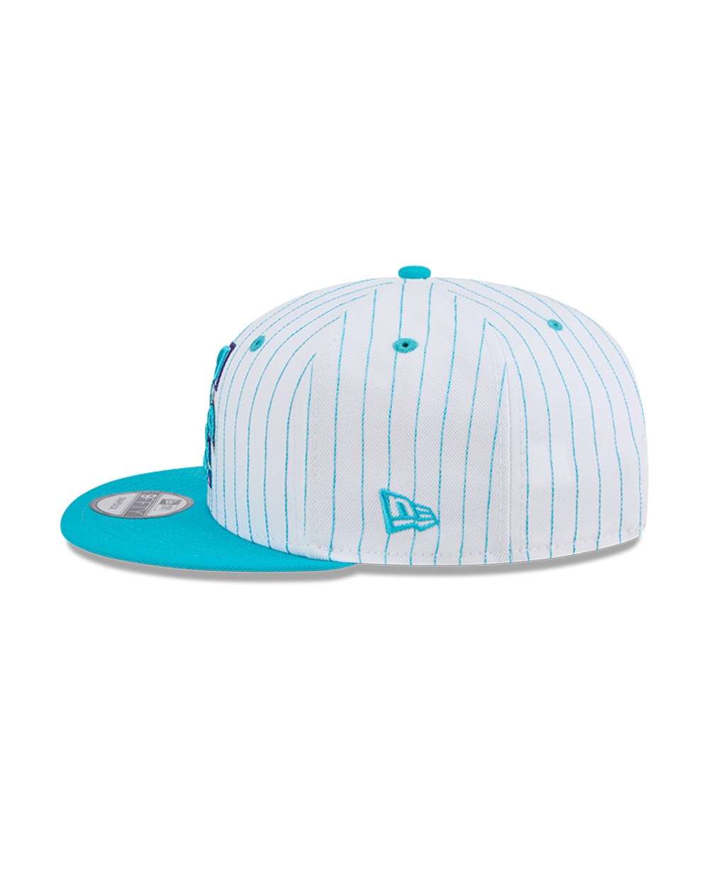 New Era Charlotte Hornets Deceptor Pinstripe 9FIFTY Snapback Hat