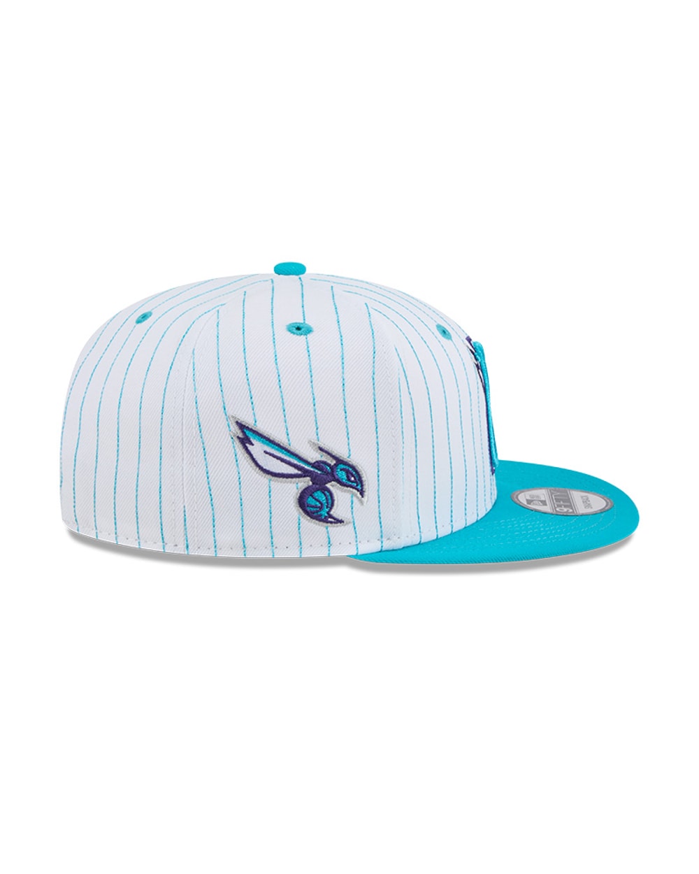 New Era Charlotte Hornets Deceptor Pinstripe 9FIFTY Snapback Hat
