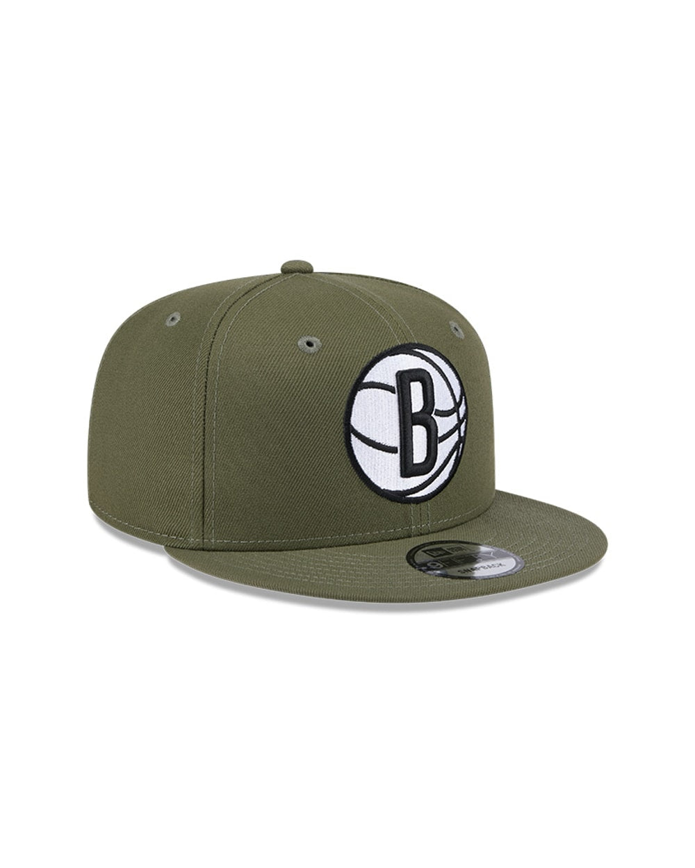 New Era Brooklyn Nets Olive 9FIFTY Snapback Hat