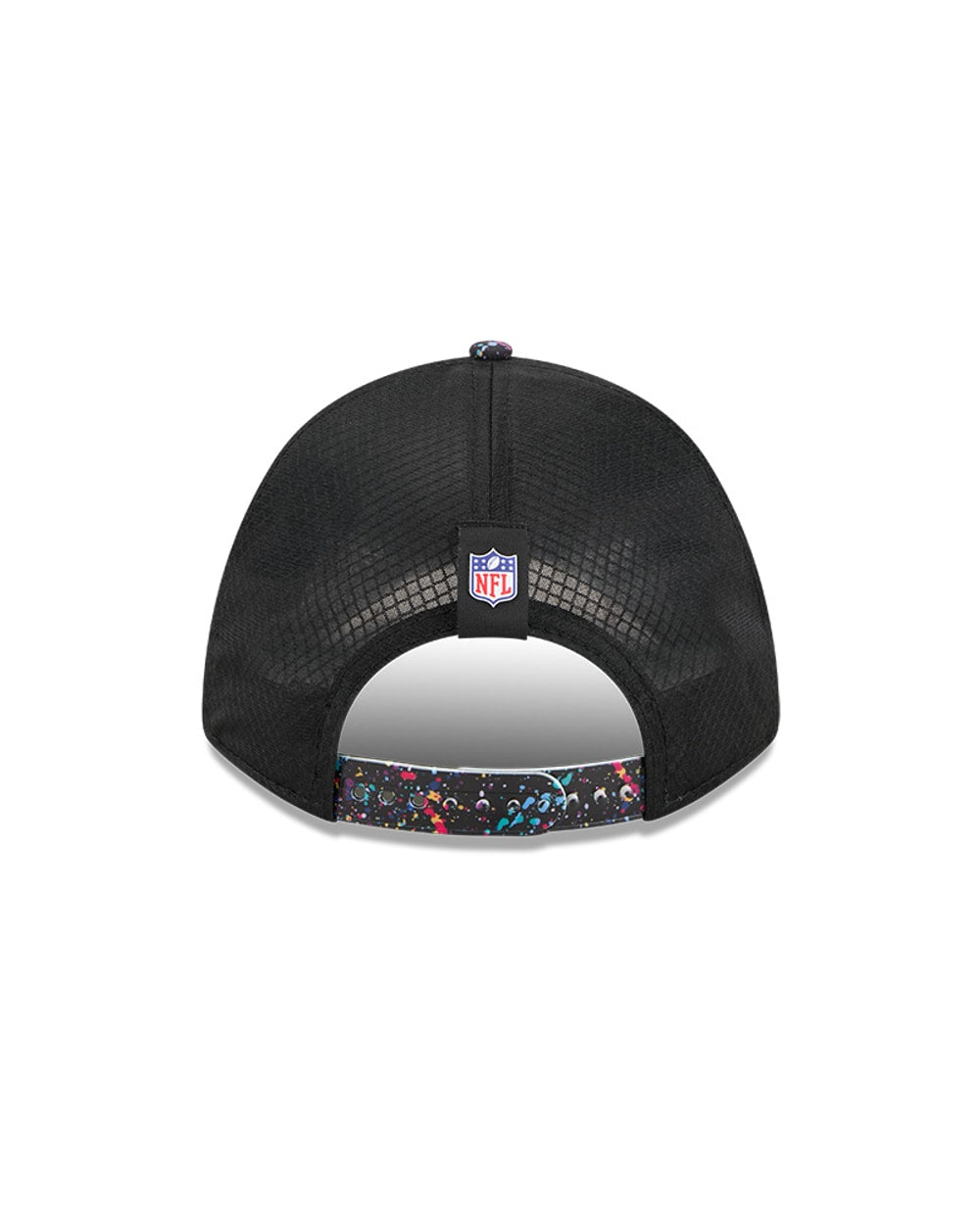 New Era Detroit Lions 2025 Crucial Catch 9FORTY M-Crown A-Frame Trucker Hat