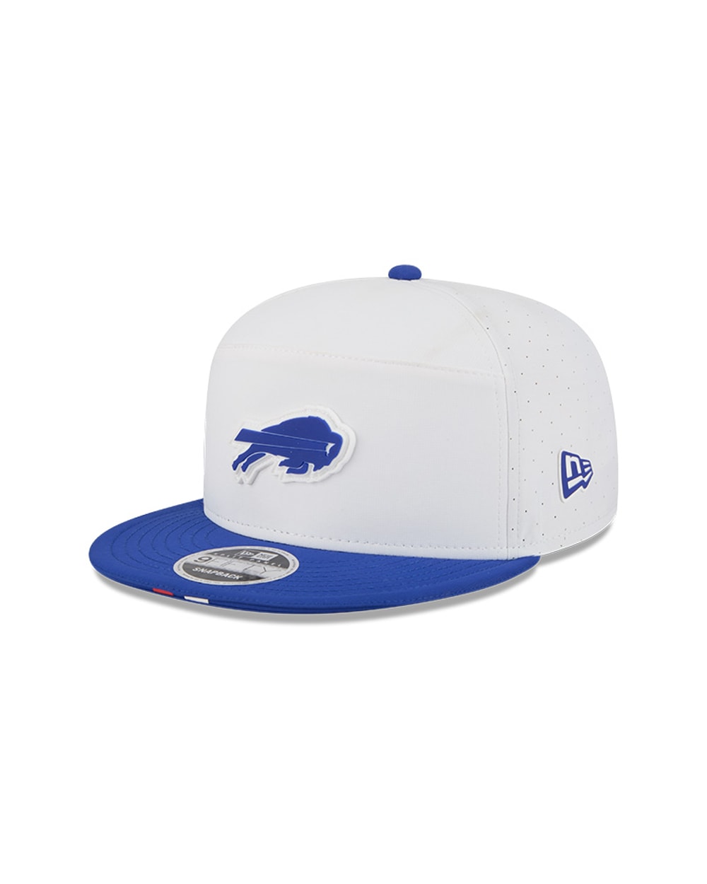 New Era Buffalo Bills 2025 Training Split Panel 9FIFTY Snapback Hat